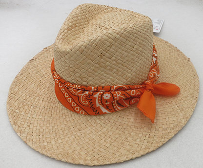 Natural Raffia Panama Women's Hat