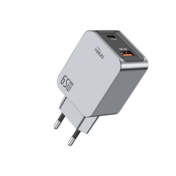 65W Type - C + USB Dual - Port Fast Charging Head