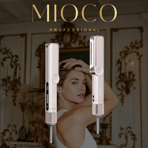 BLDC 3 in 1 hair dryer,hair straightener & curler