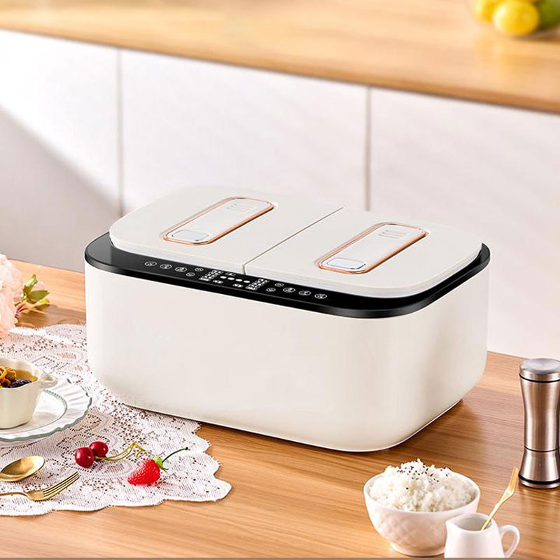 Electric Rice Cooker 5 Litre With Ceramic Glaze Inner Liner Microwaveable Double Pot Rice Cooker