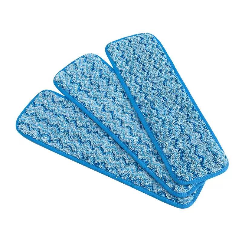 Flat mop replacement cloth