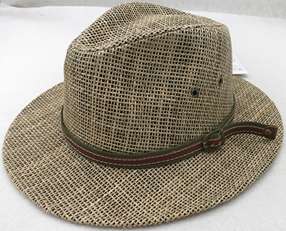 Paper Braid Panama Sun Hat