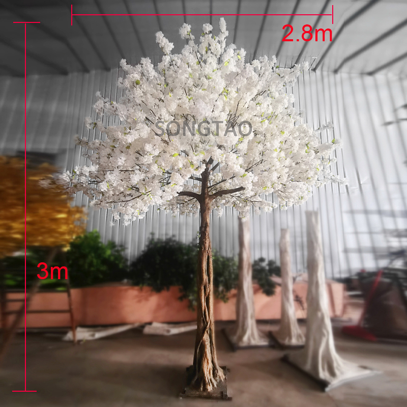 Artificial cherry blossom tree