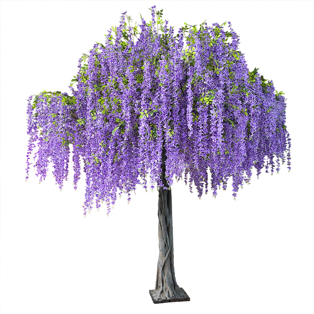 Artificial wisteria tree