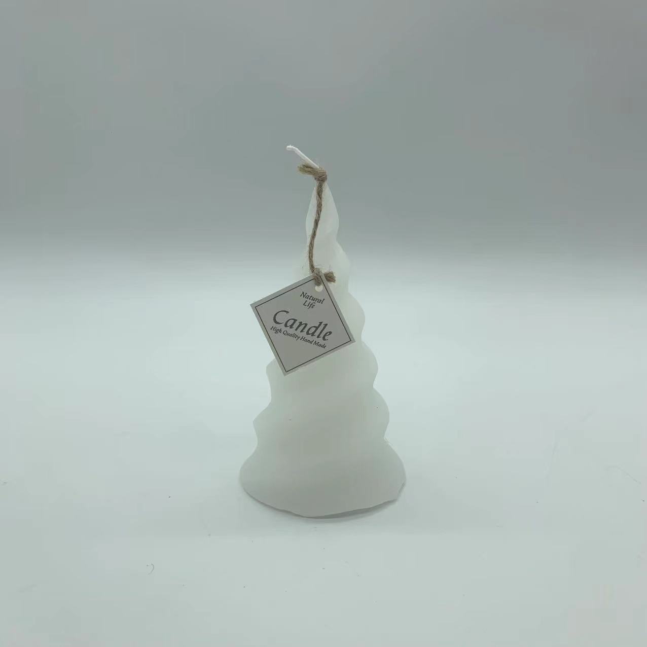 Factory-Direct Resin Spiral Column Decorative Scented Candle