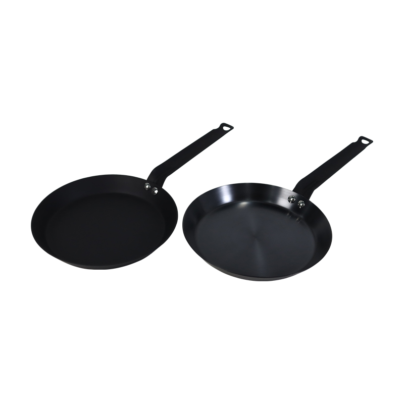 Wholesale Nitriding 10 Inch Round Carbon Steel Frypan