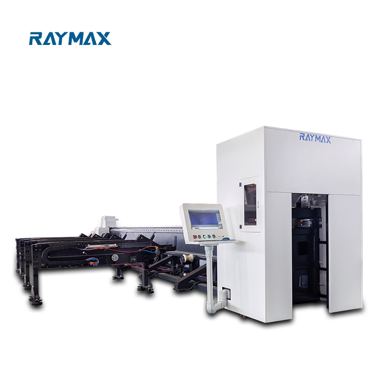 Automatic loading and unloading pipe fiber laser cutting machine