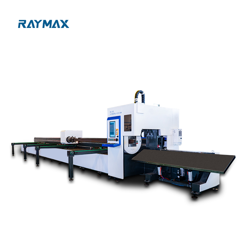 Automatic loading and unloading pipe fiber laser cutting machine