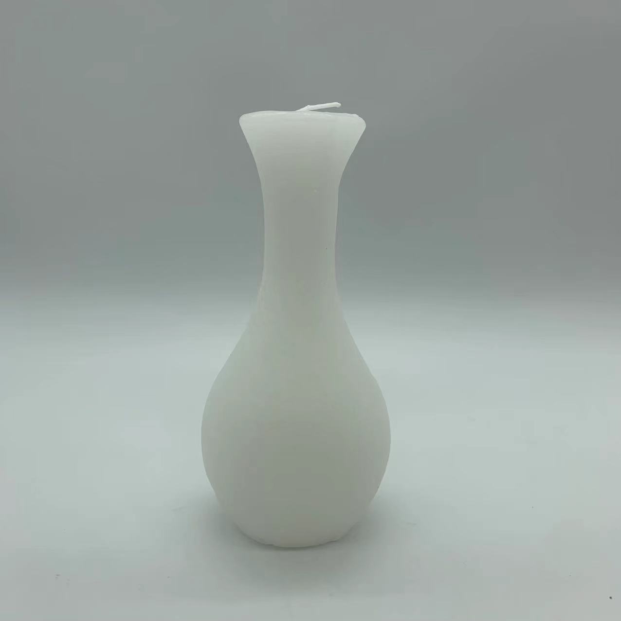 Handmade Decoration Wholesale Personalized Ceramic Porcelain Flower Shapes candle