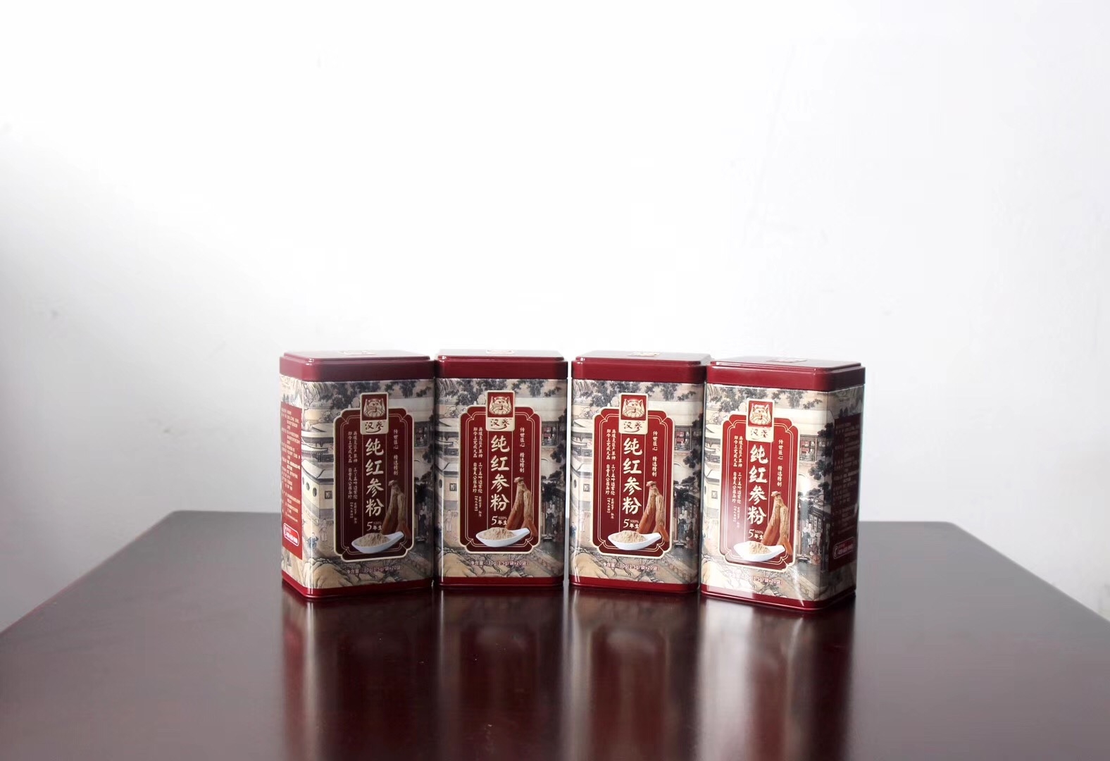 Pure red ginseng powder