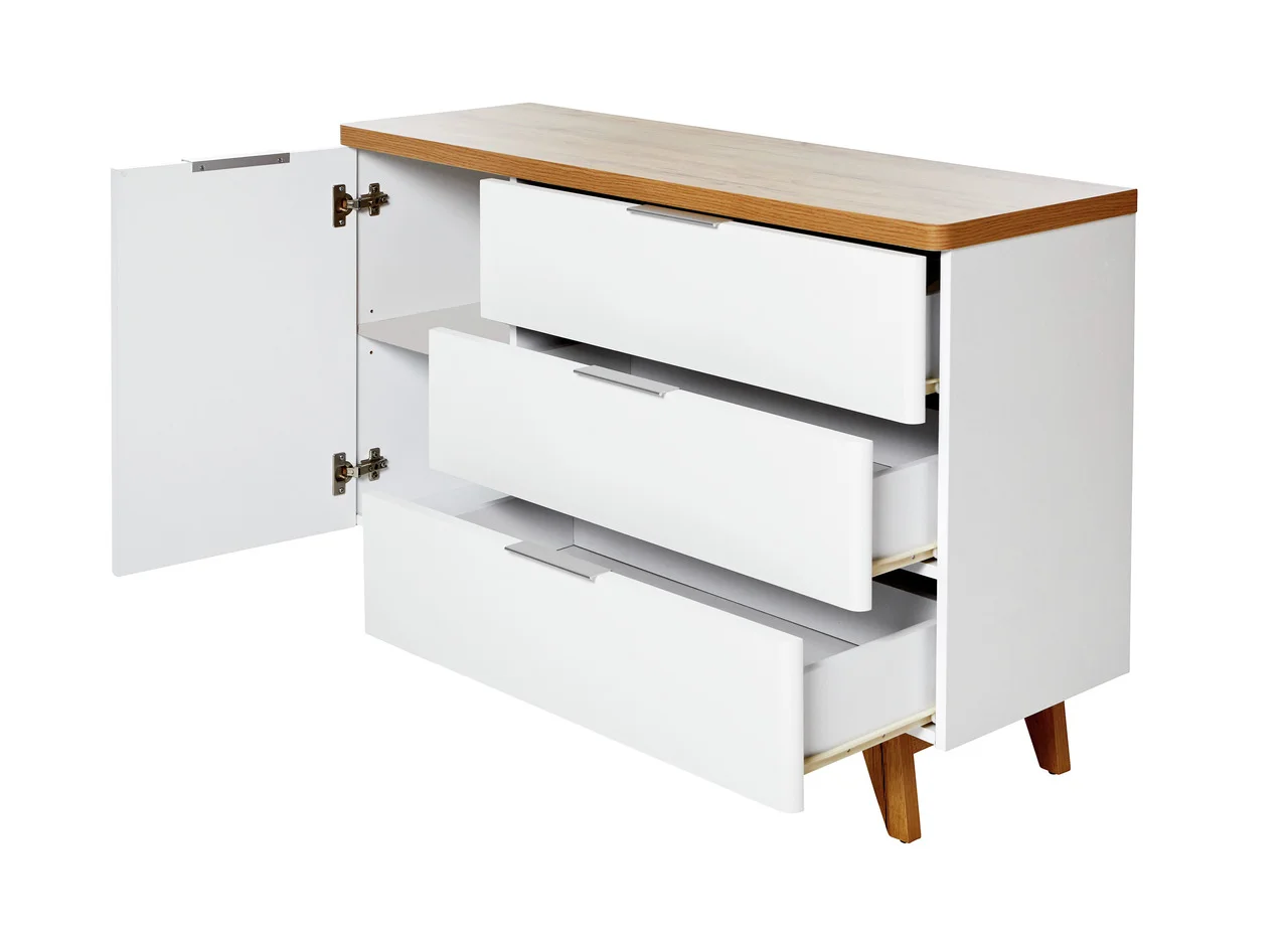 3 Drawers Storage Dresser Cabinet
