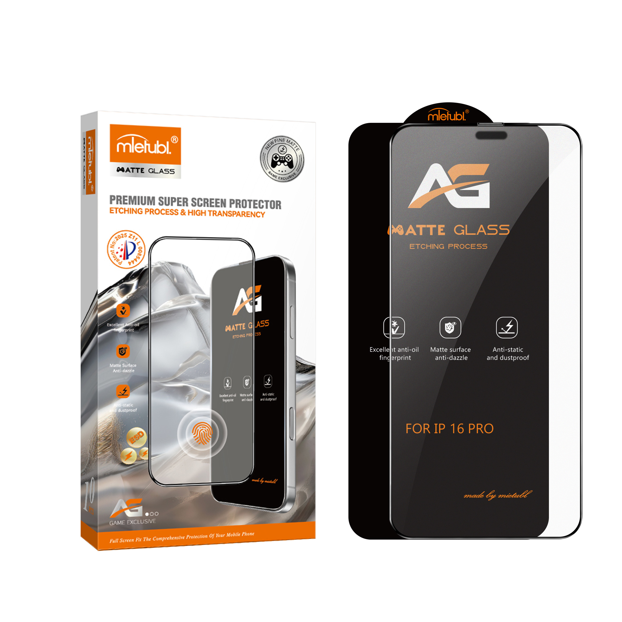 Mietubl AG Matte Glass Screen Protector