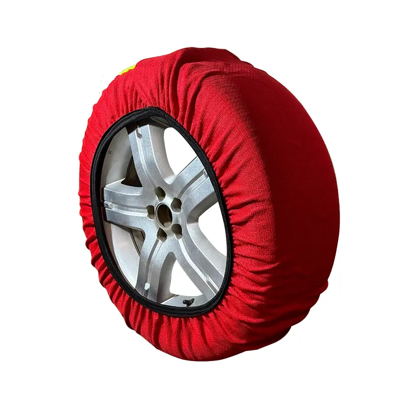 Car Snow Socks for Tire Instead of Tire Chains Anti-skid in Heavy Snow Customized Snow Socks for Car
