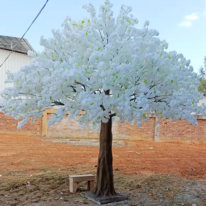 Artificial cherry blossom tree
