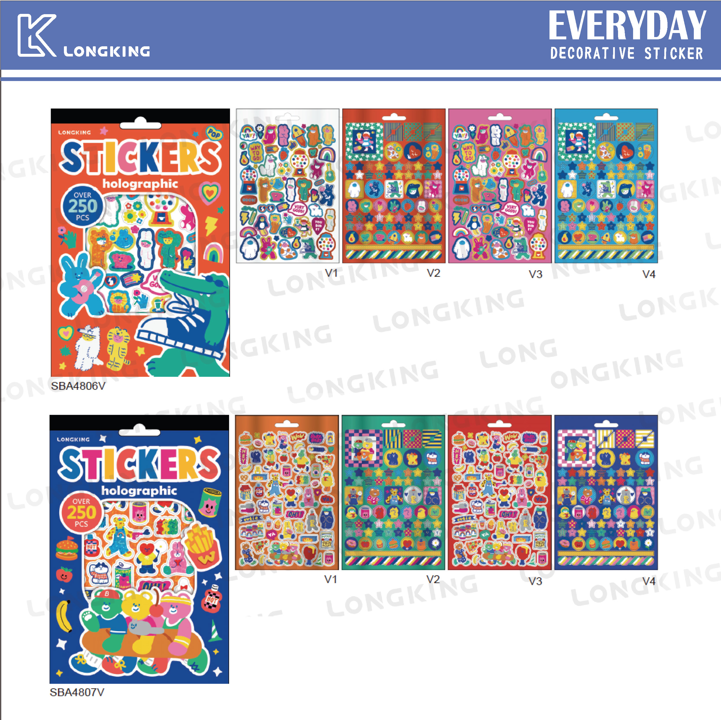 Decorative Sticker Books