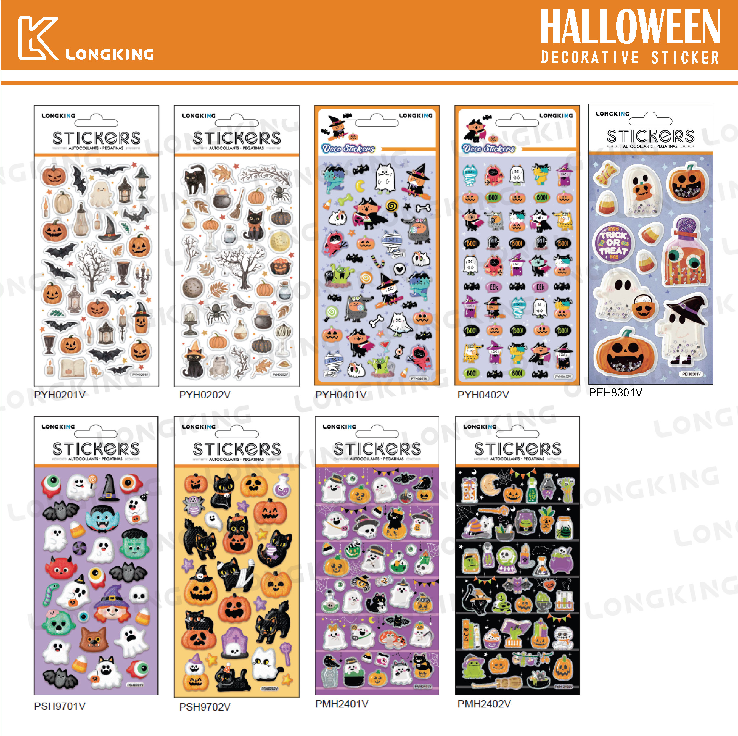 Helloween Decorative Stickers