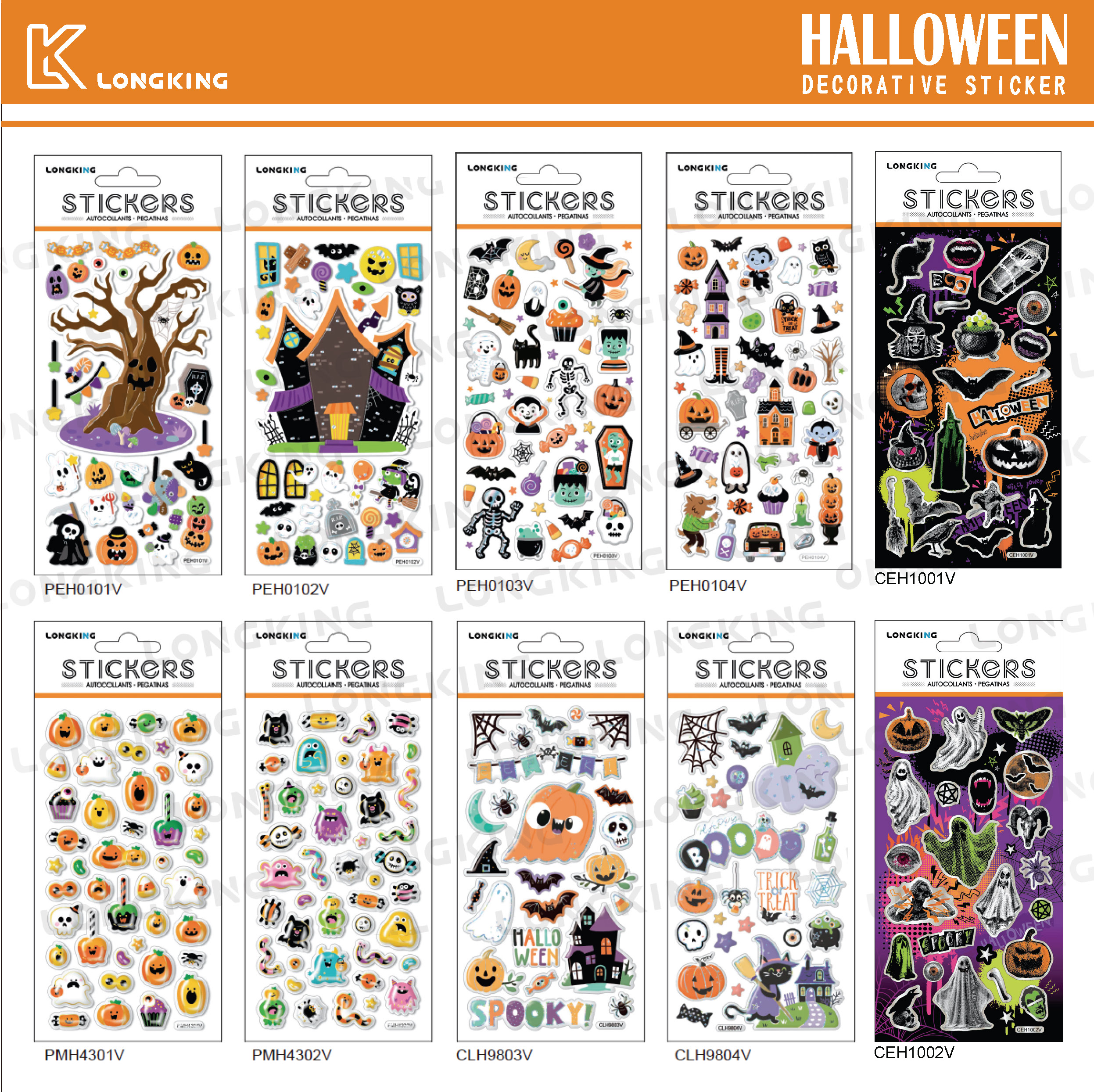 Helloween Decorative Stickers