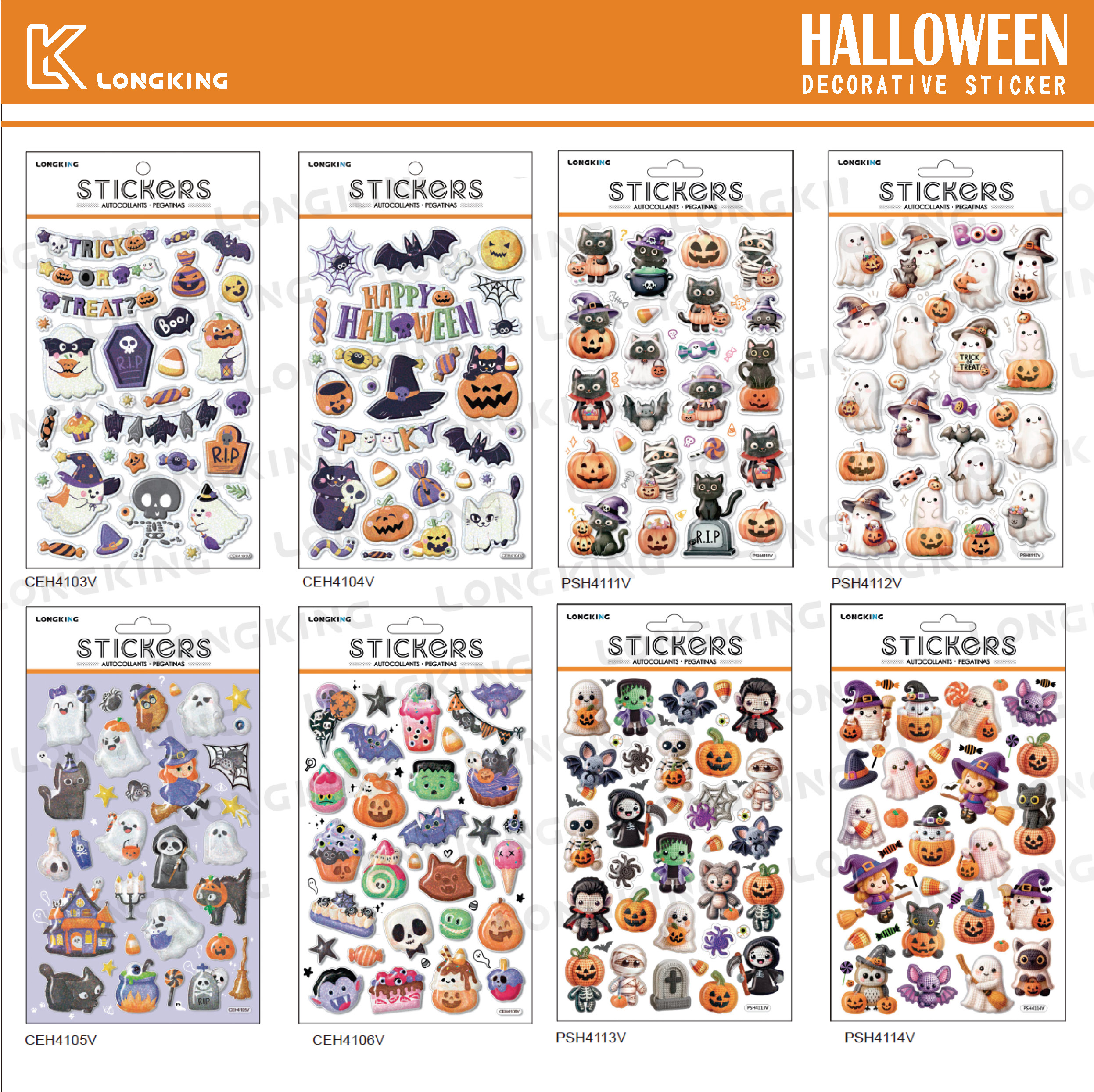 Helloween Decorative Stickers