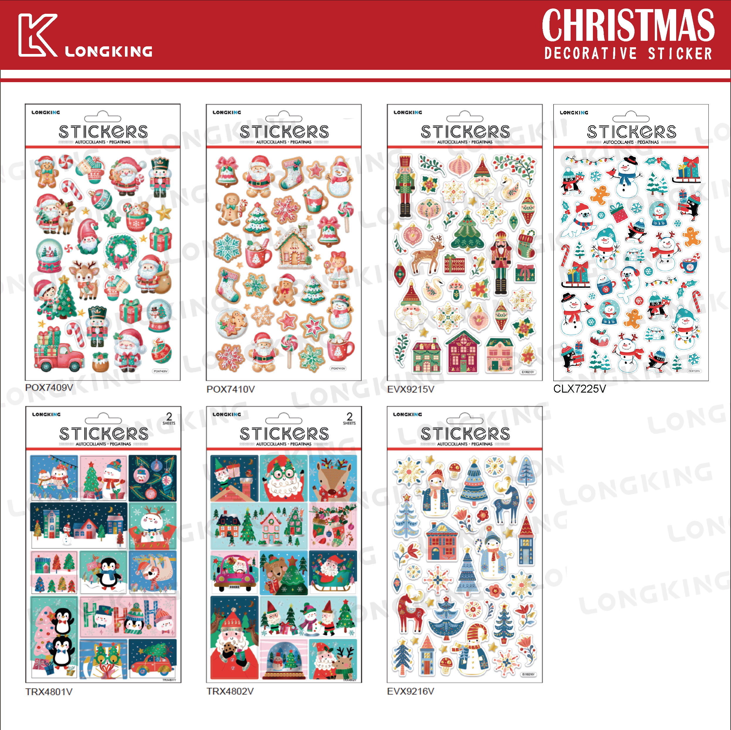 Christmas Decorative Stickers