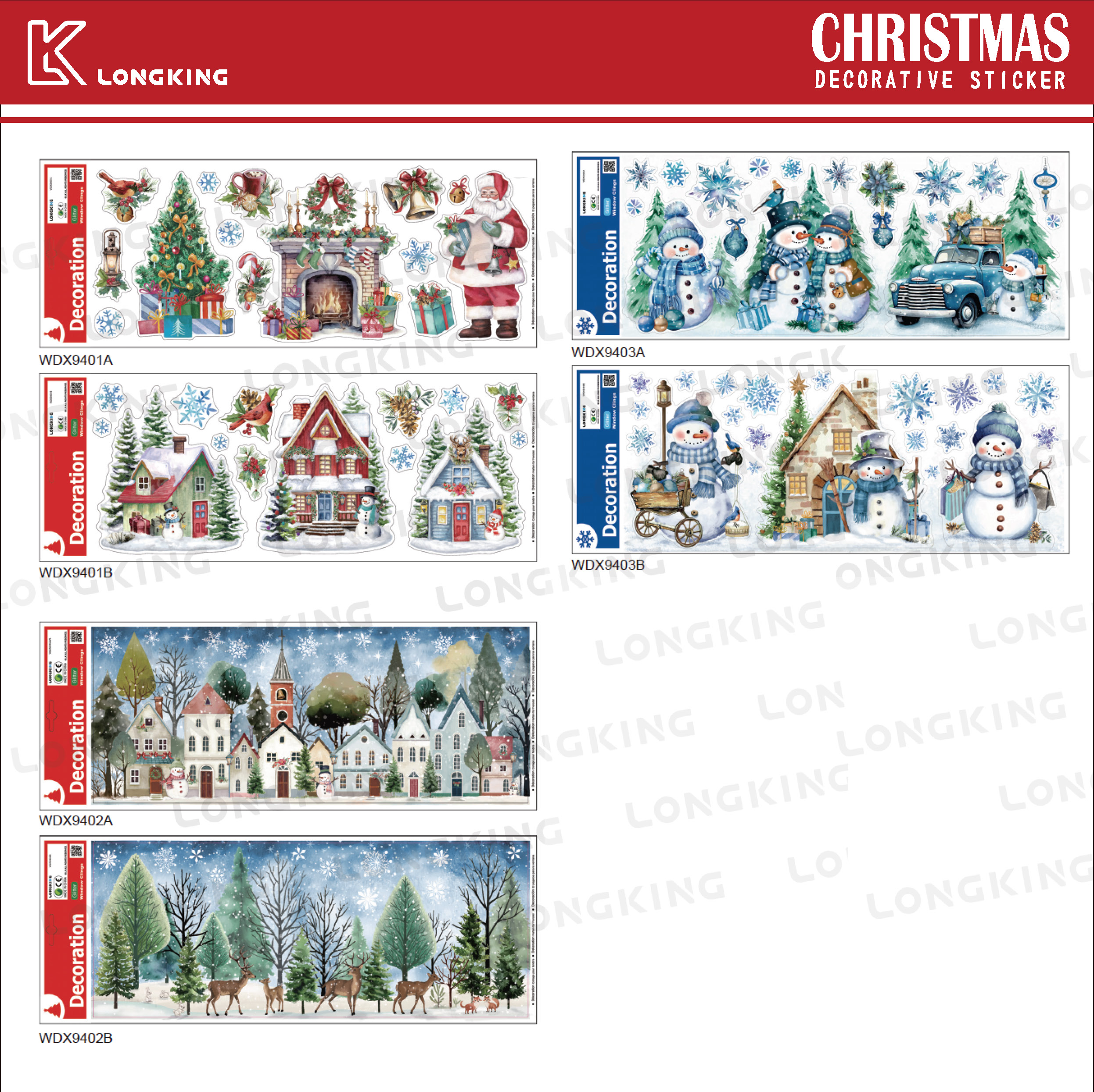 Christmas Decorative Stickers
