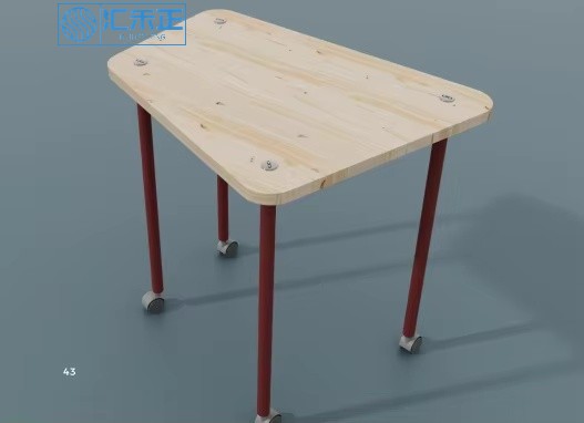HYHOO T Table Modular Student Desk and Chair – Flexible, Freely Combinable Design.