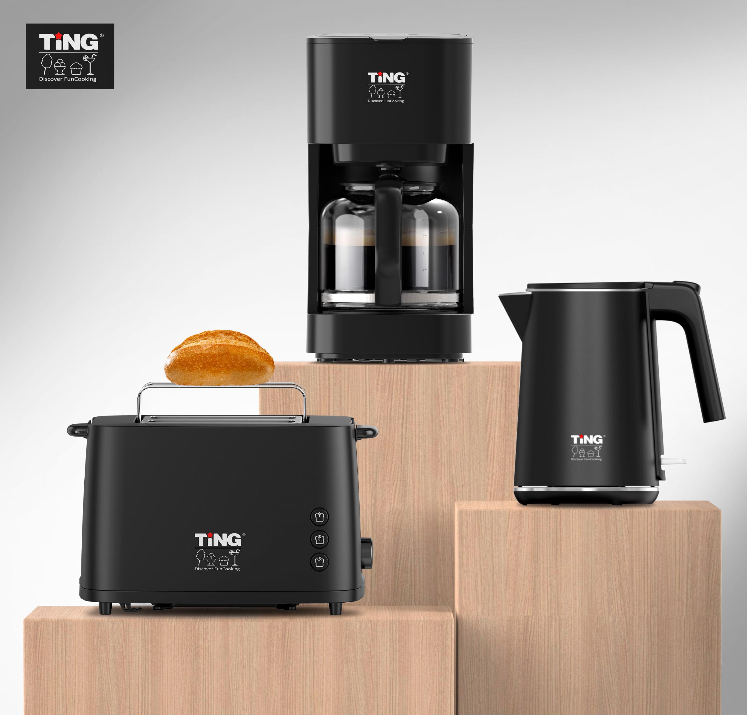 Breakfast Set / Coffee maker + Toaster+ Kettle