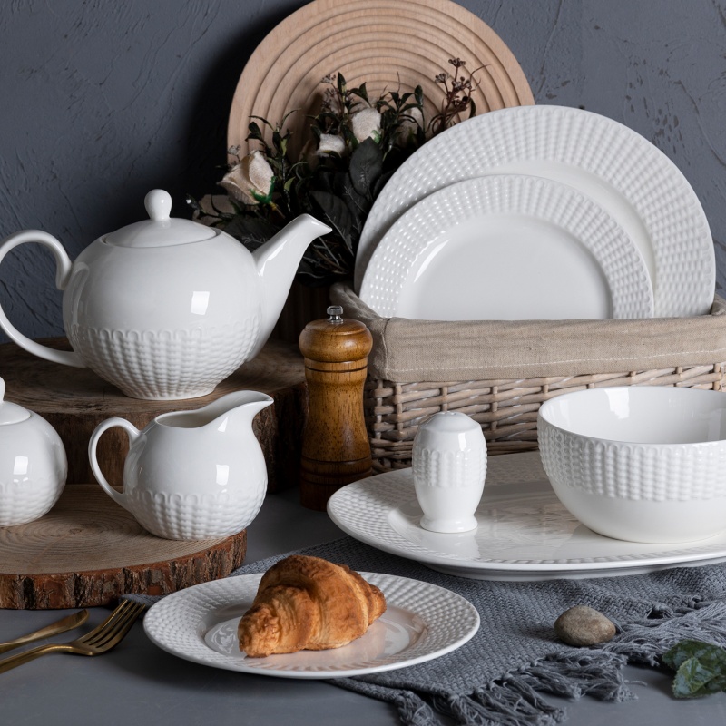 Minimalist New Bone China Tableware for Contemporary Homes
