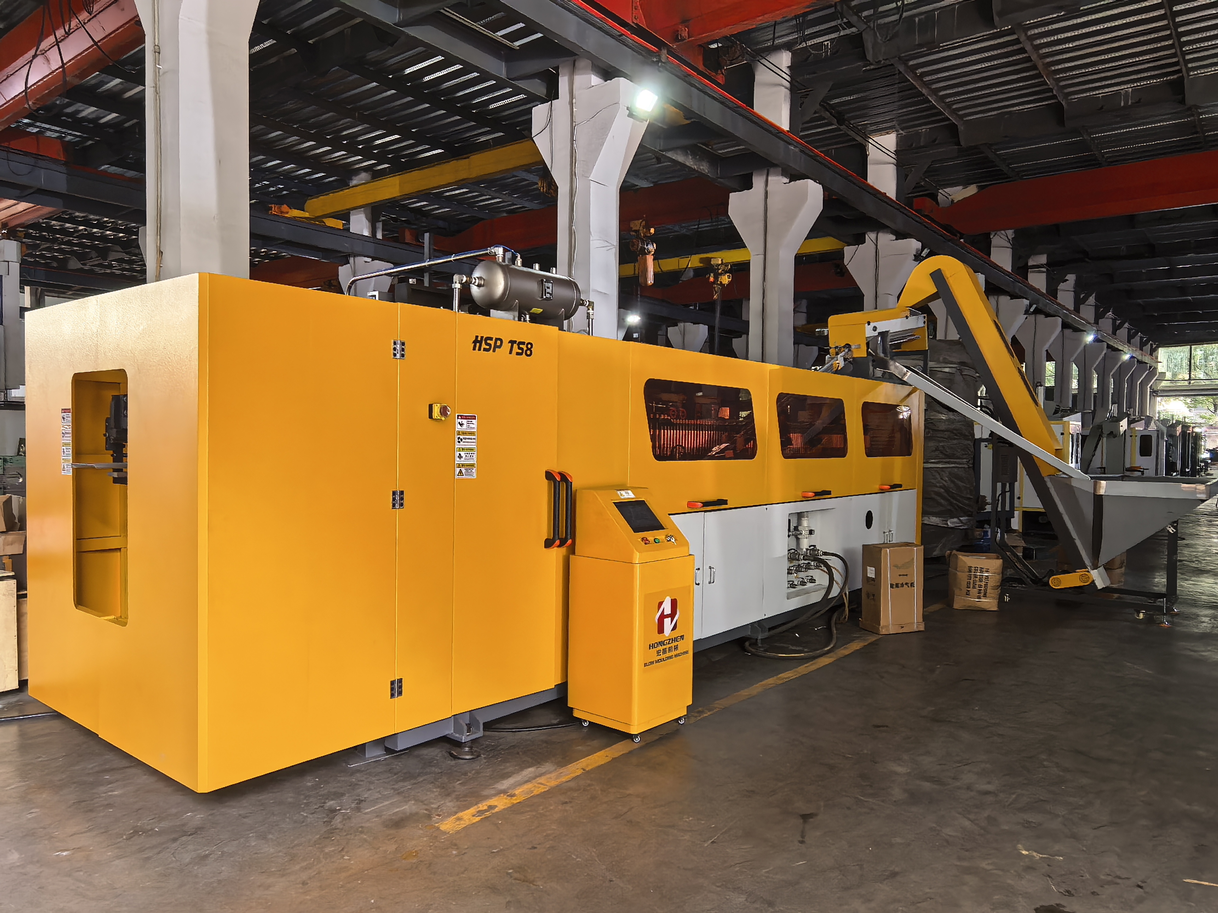 High speed PET automatic blow molding machine