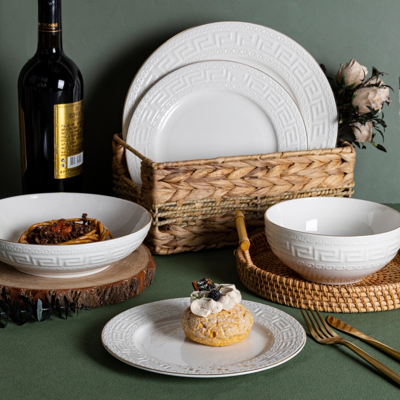 New Bone China Tableware Set for Casual and Formal Dining