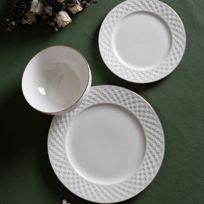 Timeless New Bone China Tableware with Fine Craftsmanship