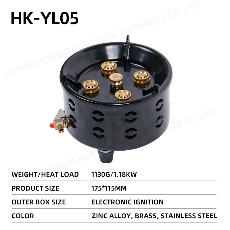 Portable card stove, gas stove, camping stove