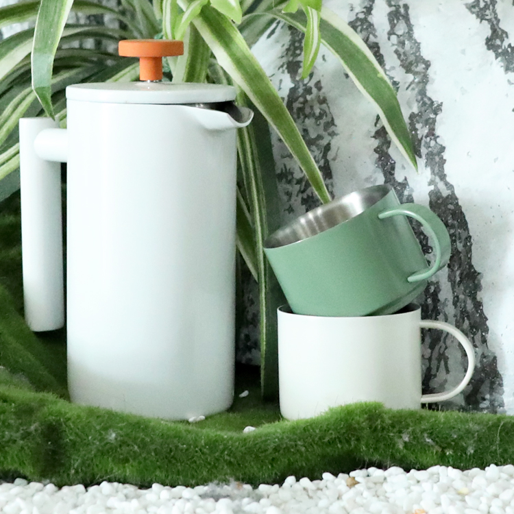 Stainless Steel Coffee Cup Set