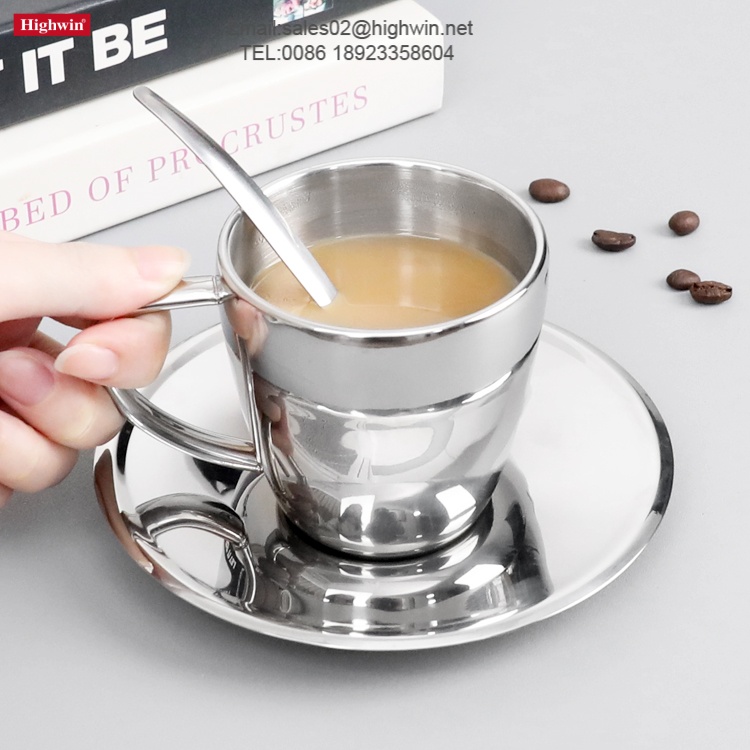 Insulated Espresso Cup Double Walled Mugs Mugs