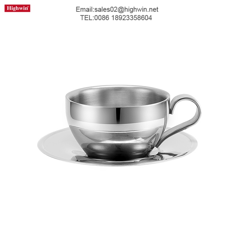 125ML Espresso Cups with Saucer and Spoon for Coffee and Tea Lovers