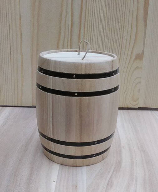 Wood Coffee Barrel