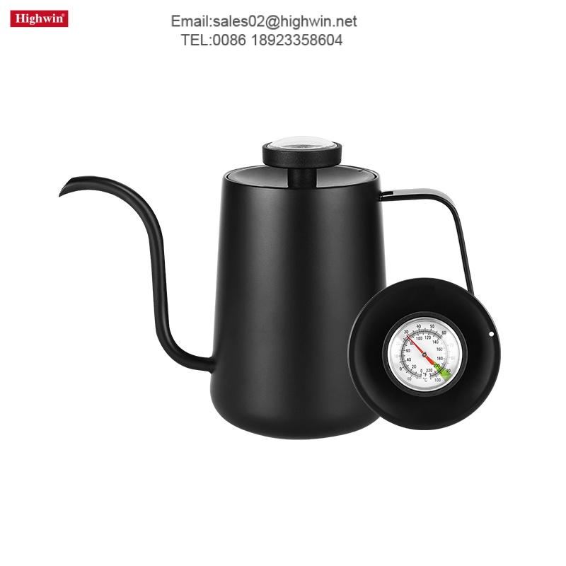 Pour Over Coffee & Tea, Stainless Steel, Matte Black