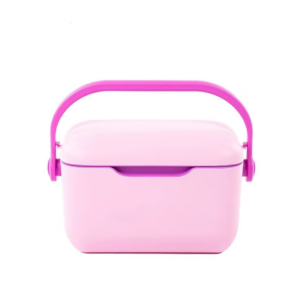 Outdoor Ice Bucket Convenient Freshness Preservation Storage Insulation Ice Cooler Box Car Use Food
