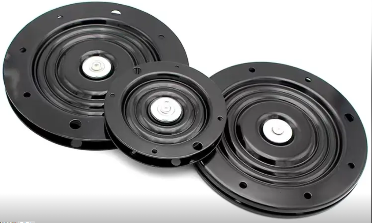 Turntable 360°free rotation automatic reset
