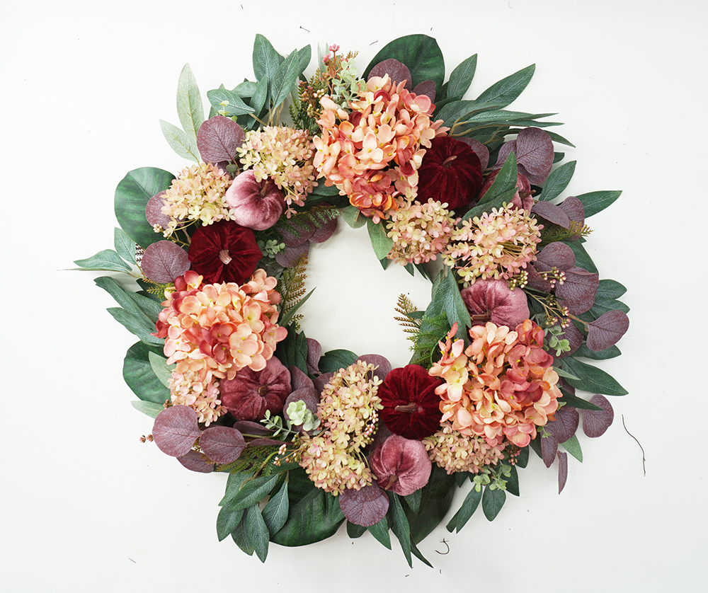 Hydrangea wreath