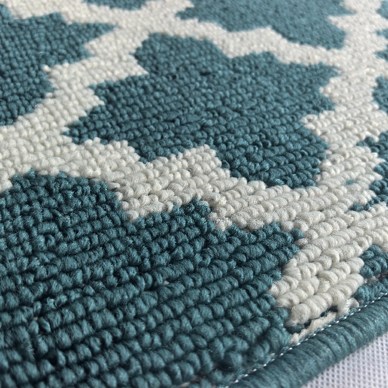 Double color machine weave PP mat