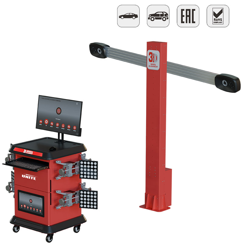 3D Wheel Aligner VA-2023 AUTO PRO with Automatic Lift Function Wheel Alignment