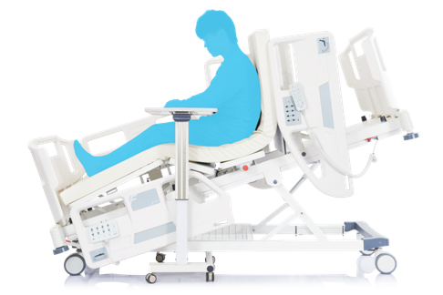 Five Functions Electric lCU Bed