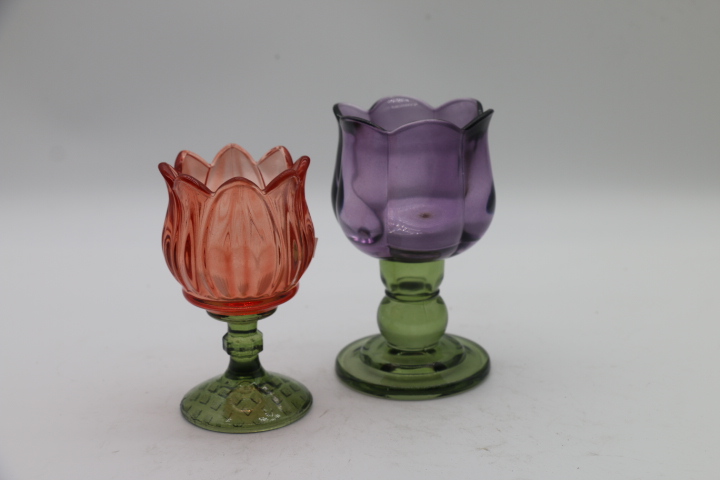 Glass Candle Holder