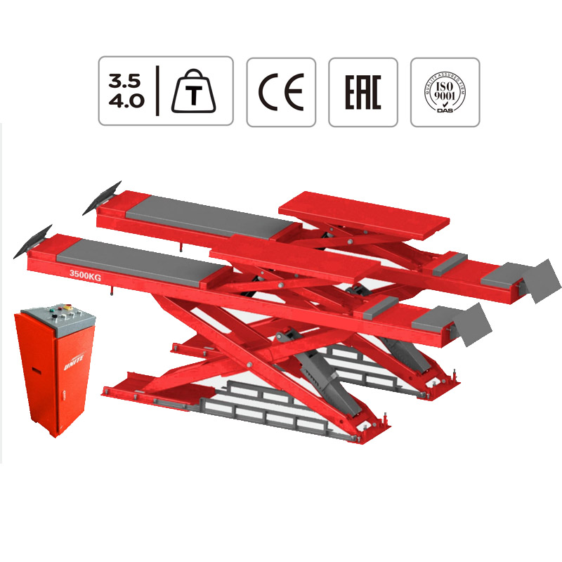 U-Y35 Wheel Alignment Scissor Car Lift of Wheel Alignment CE for Workshop Economical Alignment Lift