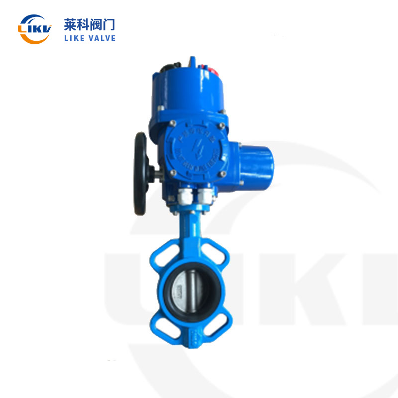 Electric gate-type butterfly valve