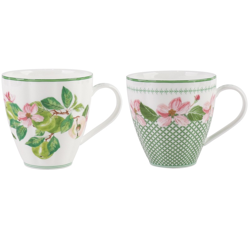 Set 2 Mugs Bone china -300ml*2