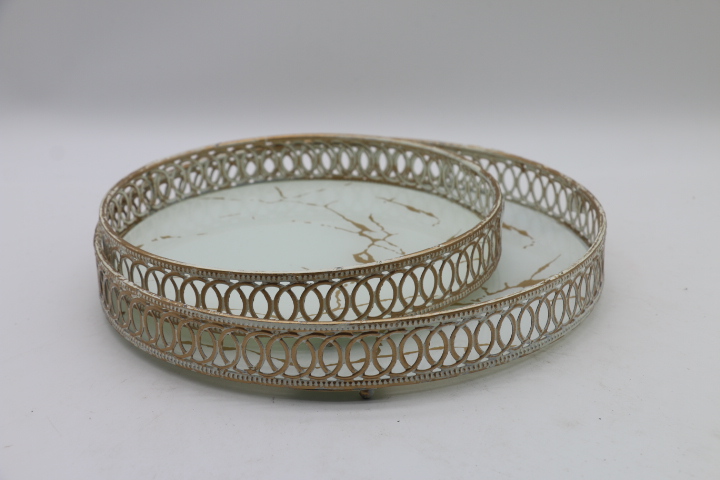 glass decoration plate