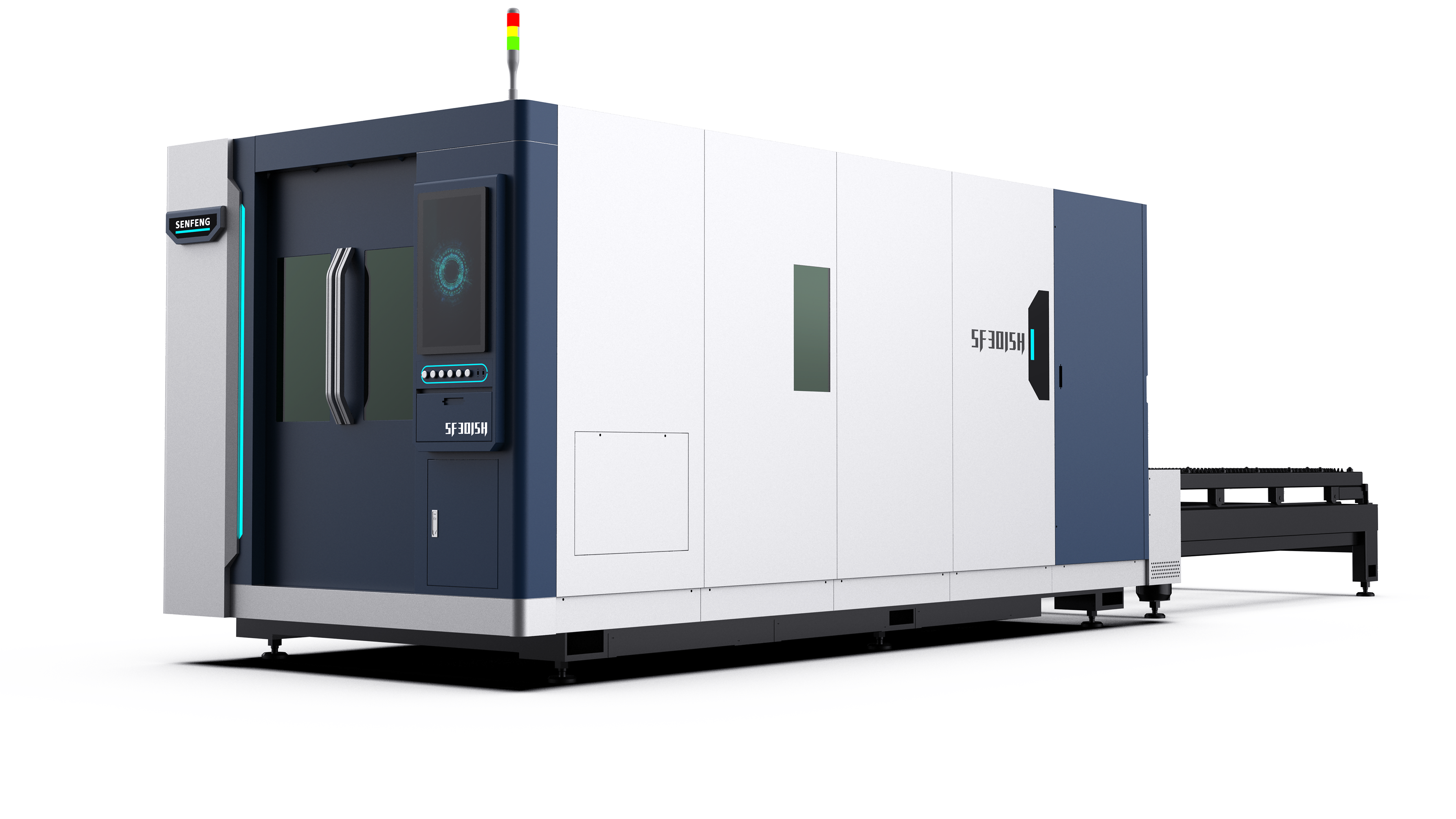 SENFENG FEILIKE High-Power Fiber Laser Cutting Machine for Metal Processing Supports AI/BMP