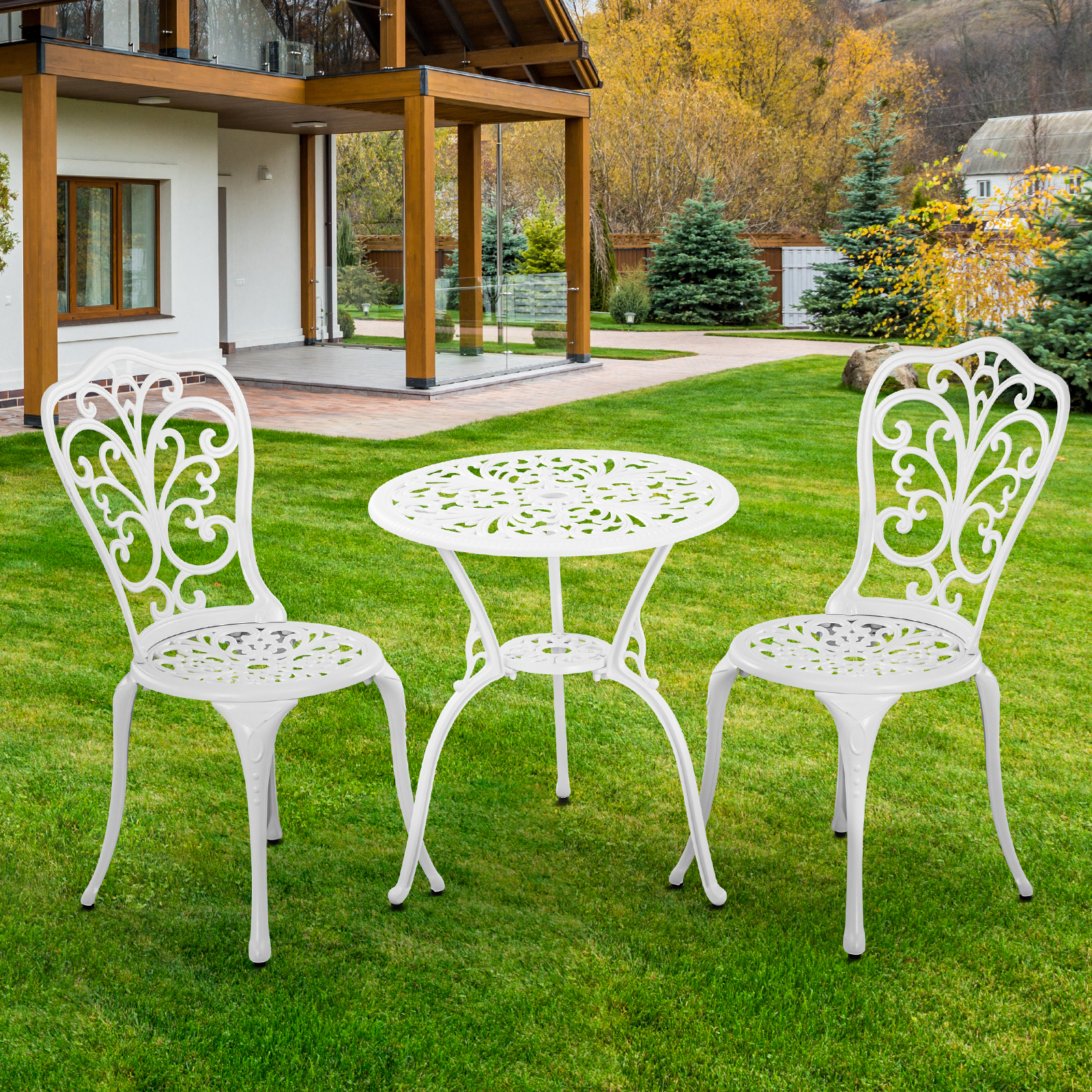 outdoor furniture set, patio bistro set, outdoor table and chairs set, outdoor bistro set