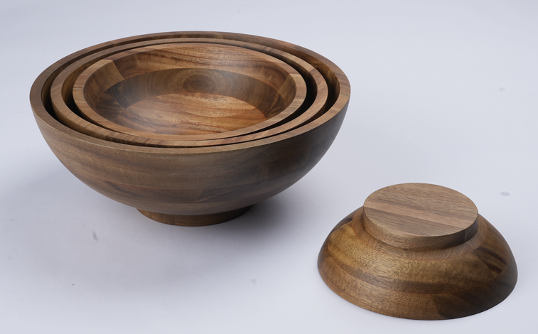 Wooden bowl